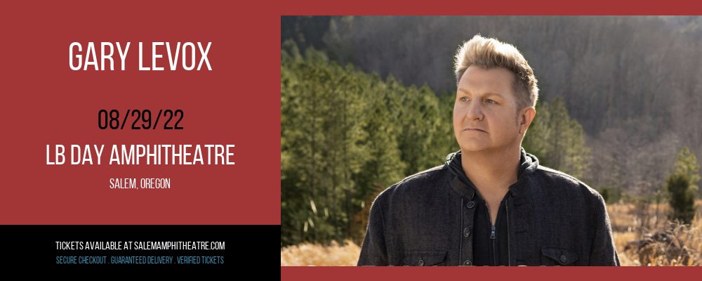 Gary LeVox at LB Day Amphitheatre tickets Gary LeVox at LB Day Amphitheatre