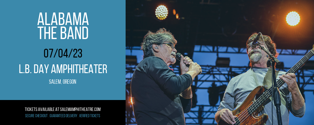 Alabama - The Band at LB Day Amphitheatre tickets Alabama - The Band at LB Day Amphitheatre