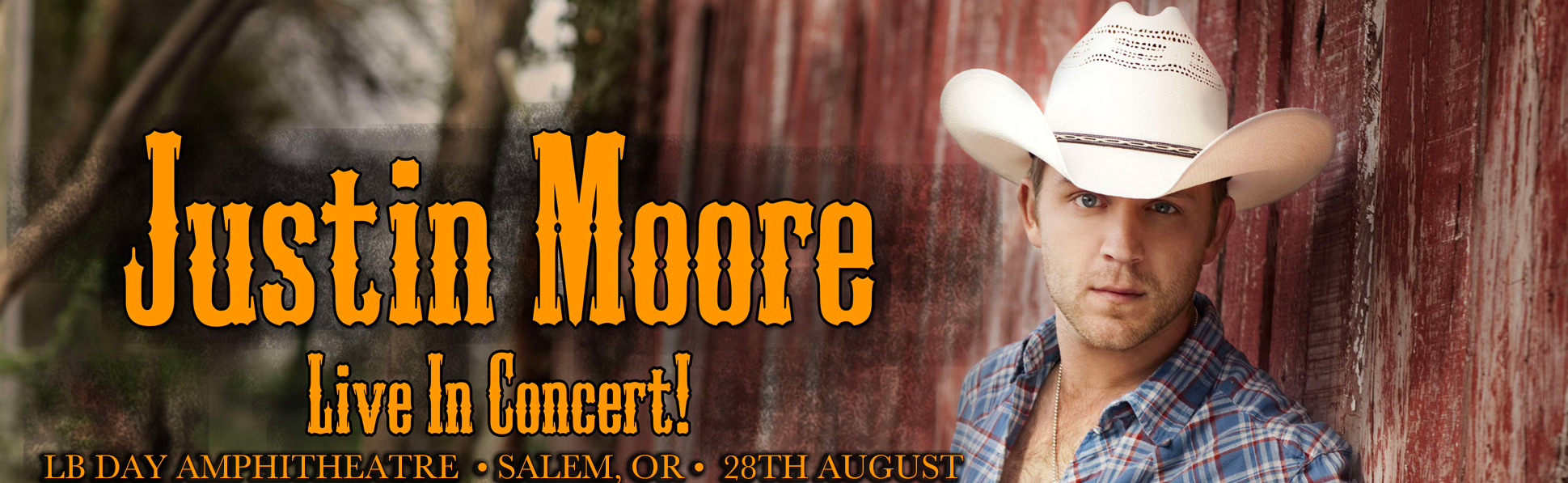 Justin Moore at LB Day Amphitheatre tickets Justin Moore at LB Day Amphitheatre